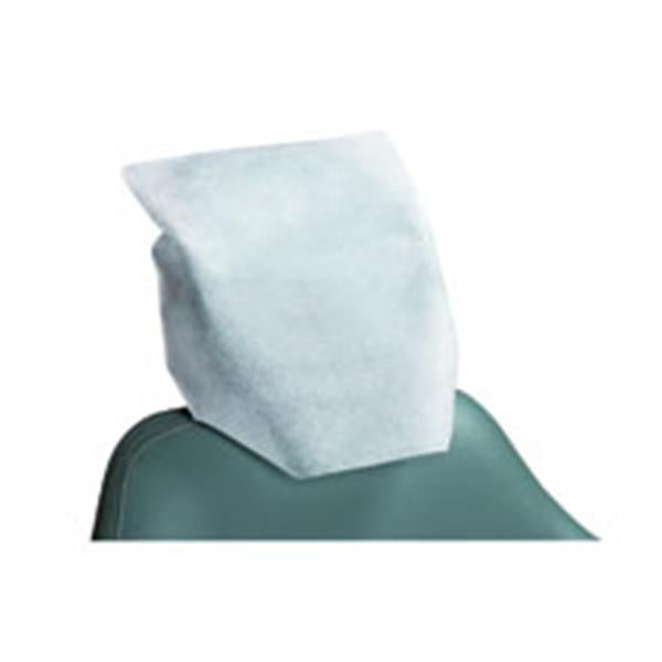 Cover Headrest 10 in x 13 in White Non Woven Fabric 500/Ca